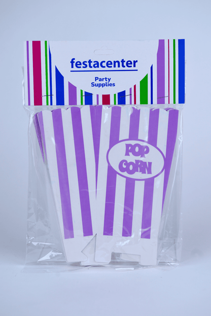 Caja de Palomitas Mediana– Paq c/10 Pzas | Variedad de Colores | MAYOREO AVANZADO 35% OFF