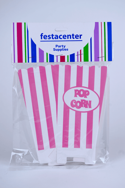 Caja de Palomitas Mediana– Paq c/10 Pzas | Variedad de Colores | MAYOREO AVANZADO 35% OFF
