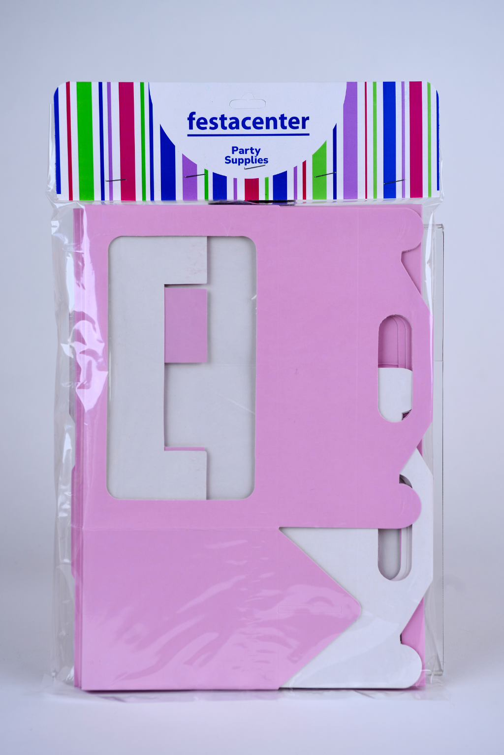 Caja Jumbo c/ventana – Paq c/5 Pzas | Variedad de Colores | MENUDEO