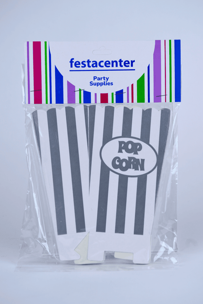 Caja de Palomitas Mediana– Paq c/10 Pzas | Variedad de Colores | MAYOREO AVANZADO 35% OFF