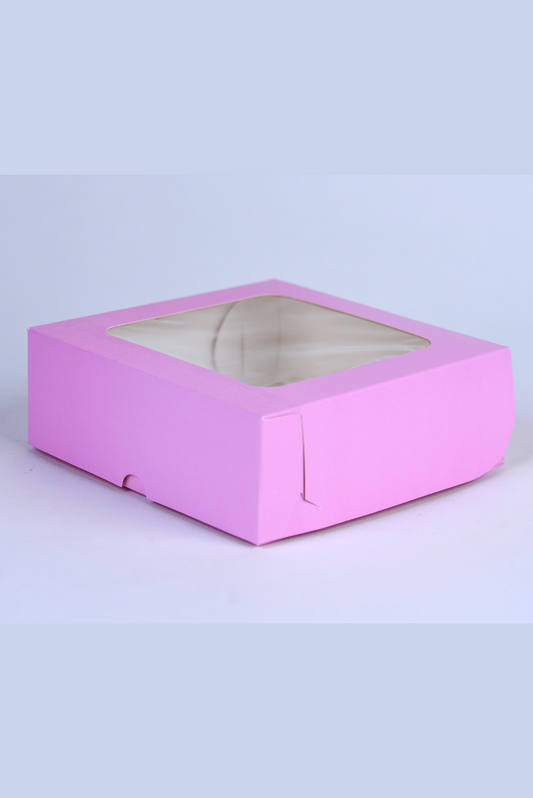 Caja Estandar 14 c/ventana – Paq c/5 Pzas | Variedad de Colores | MENUDEO