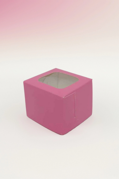 Caja Estandar 6 c/ventana – Paq c/5 Pzas | Variedad de Colores | MAYOREO AVANZADO 35% OFF