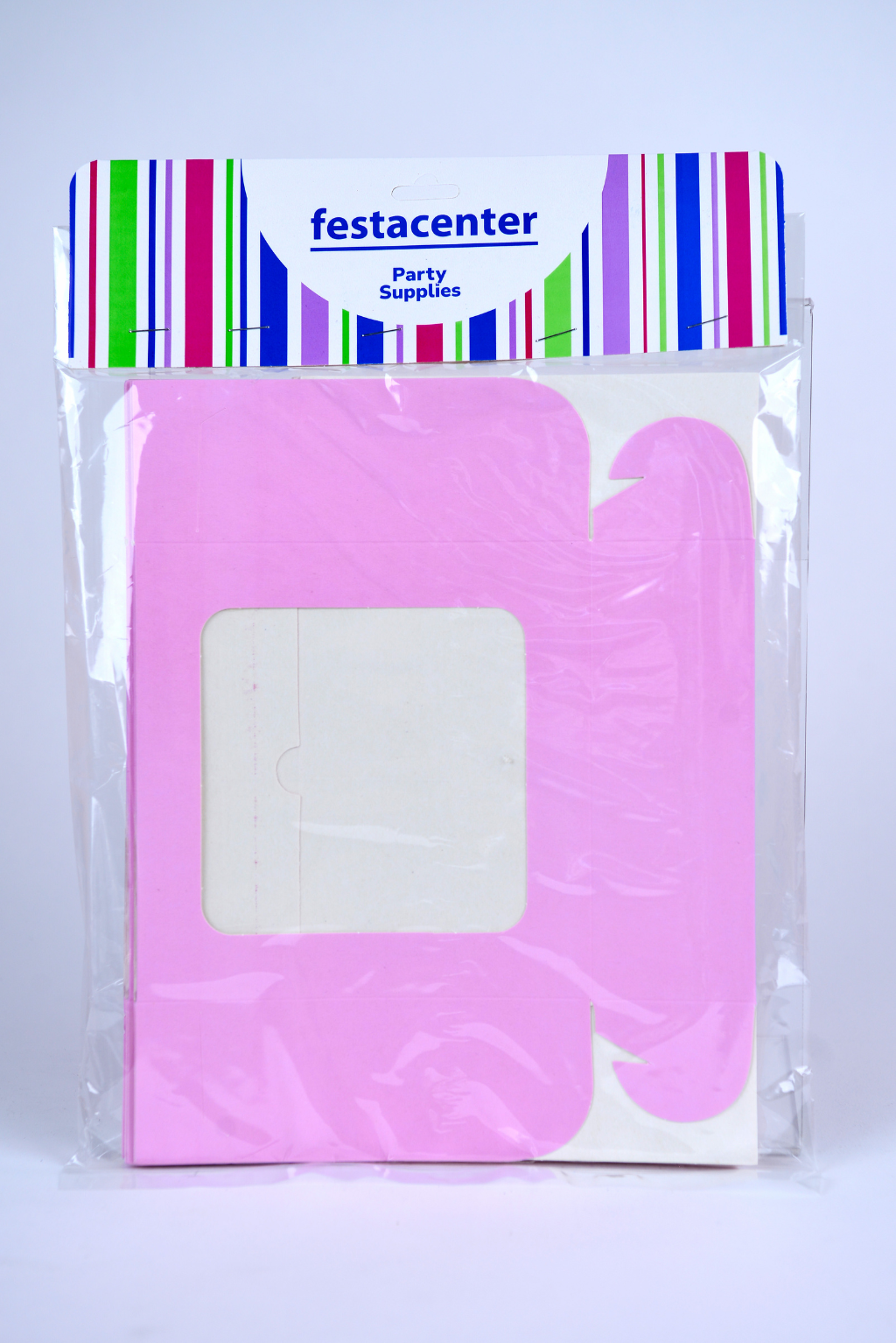 Caja Estandar 14 c/ventana – Paq c/5 Pzas | Variedad de Colores | MENUDEO