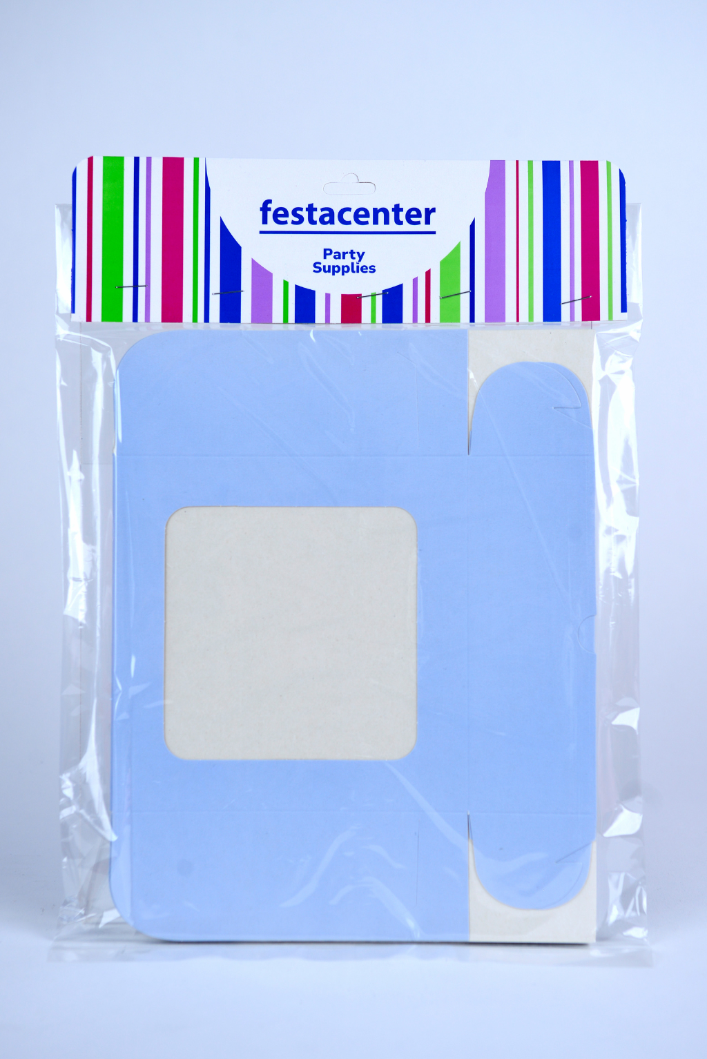 Caja Estandar 14 c/ventana – Paq c/5 Pzas | Variedad de Colores | MENUDEO