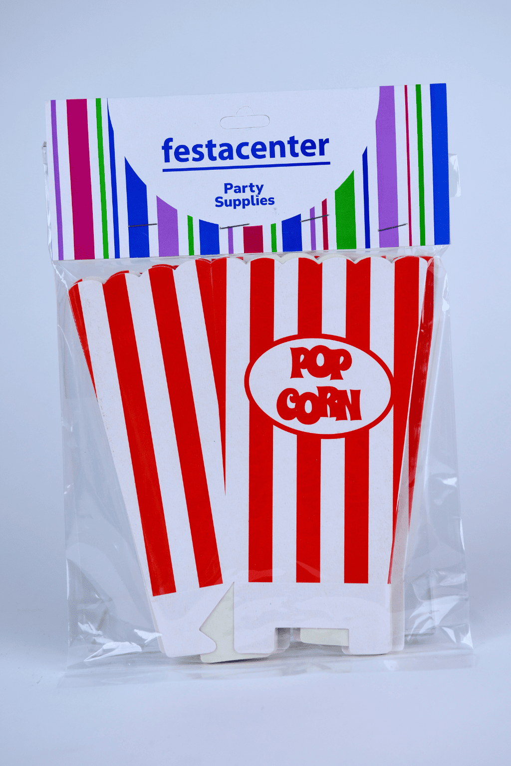 Caja de Palomitas Mediana– Paq c/10 Pzas | Variedad de Colores | MAYOREO AVANZADO 35% OFF