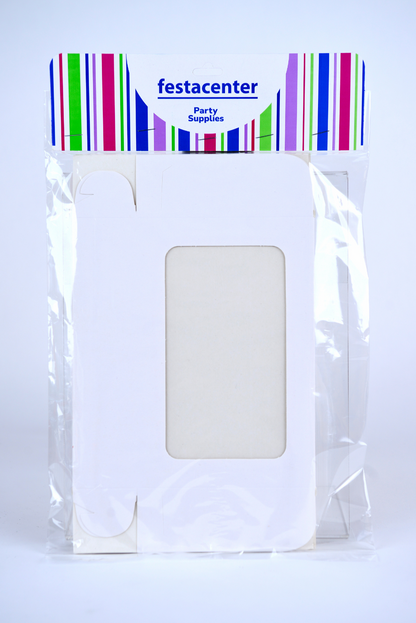 Caja Tasty c/ventana – Paq c/5 Pzas | Variedad de Colores | MENUDEO