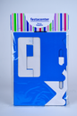 Caja Jumbo c/ventana – Paq c/5 Pzas | Variedad de Colores | MENUDEO