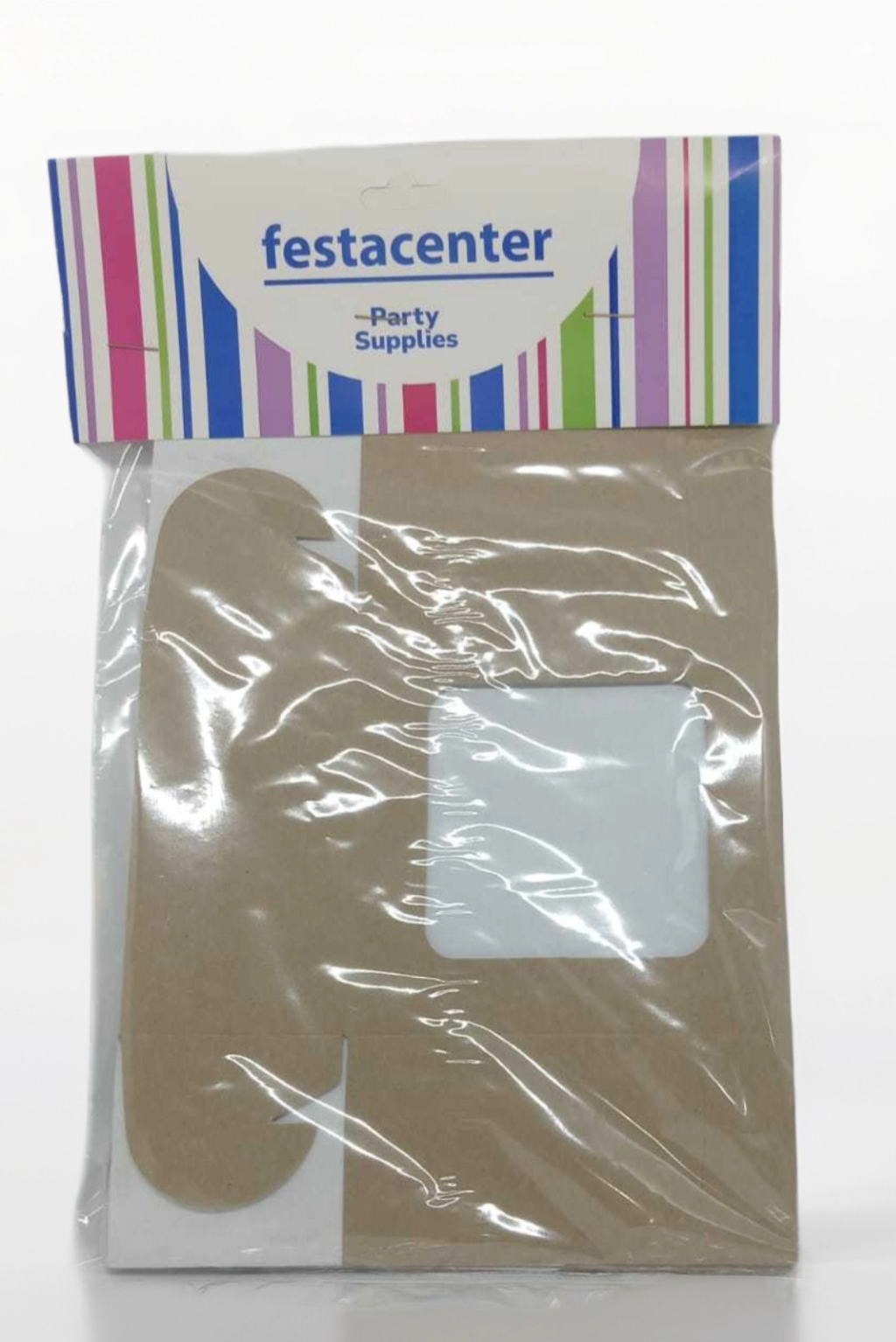 Caja Estandar 14 c/ventana – Paq c/5 Pzas | Variedad de Colores | MENUDEO