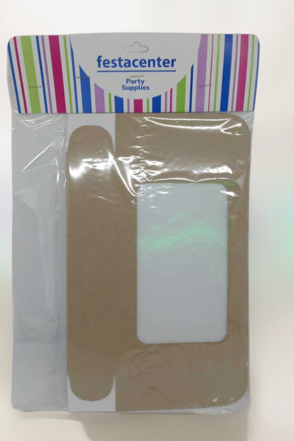 Caja Tasty c/ventana – Paq c/5 Pzas | Variedad de Colores | MENUDEO