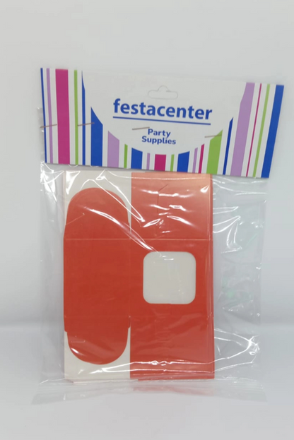 Caja Estandar 6 c/ventana – Paq c/5 Pzas | Variedad de Colores | MAYOREO AVANZADO 35% OFF