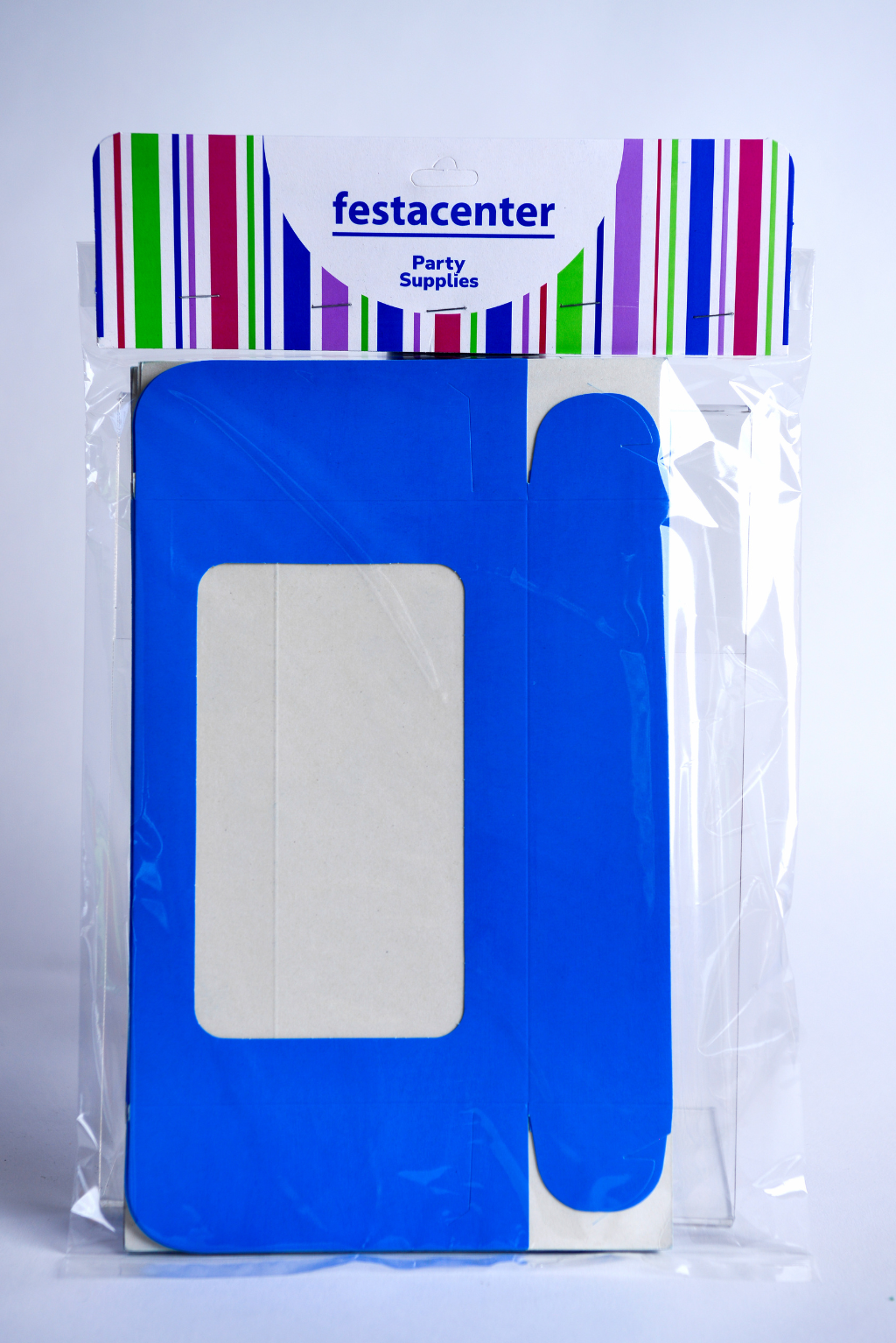 Caja Tasty c/ventana – Paq c/5 Pzas | Variedad de Colores | MENUDEO