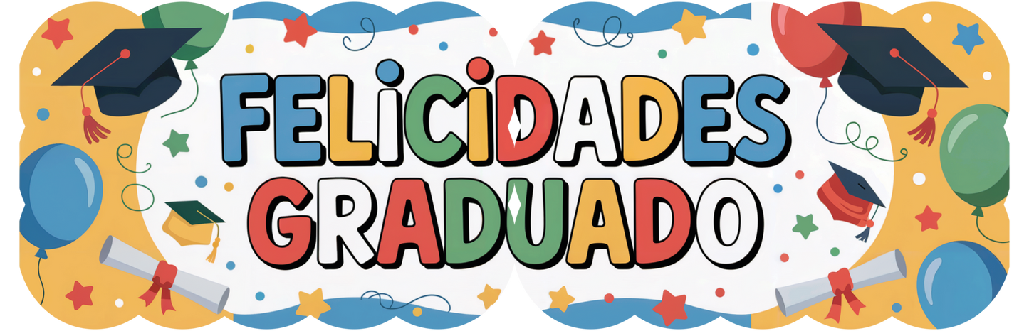 Banner Móvil Jumbo – Diseños para Graduaciones | MAYOREO AVANZADO 35% OFF