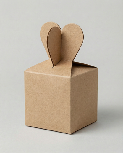 Caja Moñito Mini – Paq c/5 Pzas | Variedad de Colores | 6.5 x 6.5 x 5 cm