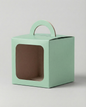 Caja Cubo Est 10 c/ventana – Paq c/5 Pzas | Variedad de Colores | 10 x 10 x 10 cms