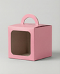 Caja Cubo Est 10 c/ventana – Paq c/5 Pzas | Variedad de Colores | 10 x 10 x 10 cms