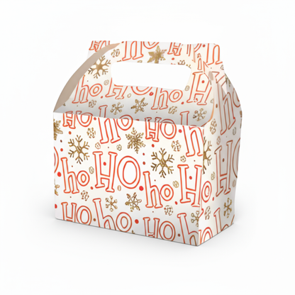 Caja de Dulces Jumbo- Paq c/10 pzas | Varierdad de Diseños NAVIDAD | 18.7 x 15 x 9.2 cms