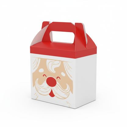 Caja de Dulces Mediana - Paq c/10 pzas | Varierdad de Diseños NAVIDAD | 13.5 × 7.2 × 18.5 cms