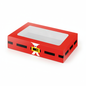 Caja Tasty c/ventana – Paq c/5 Pzas | Varierdad de Diseños NAVIDAD | 19 x 12.5 x 4.5 cms