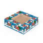 Caja Estandar 14 c/ventana – Paq c/5 Pzas | Varierdad de Diseños NAVIDAD| 14 x 14 x 5 cms