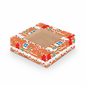 Caja Estandar 14 c/ventana – Paq c/5 Pzas | Varierdad de Diseños NAVIDAD| 14 x 14 x 5 cms