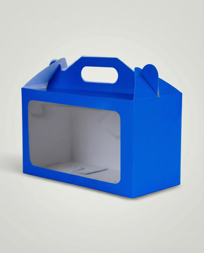 Caja Jumbo c/ventana – Paq c/5 Pzas | Variedad de Colores | 18.7 x 15 x 9.2 cms