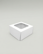 Caja Estandar 10 c/ventana – Paq c/5 Pzas | Variedad de Colores | 10 x 10 x 5 cm