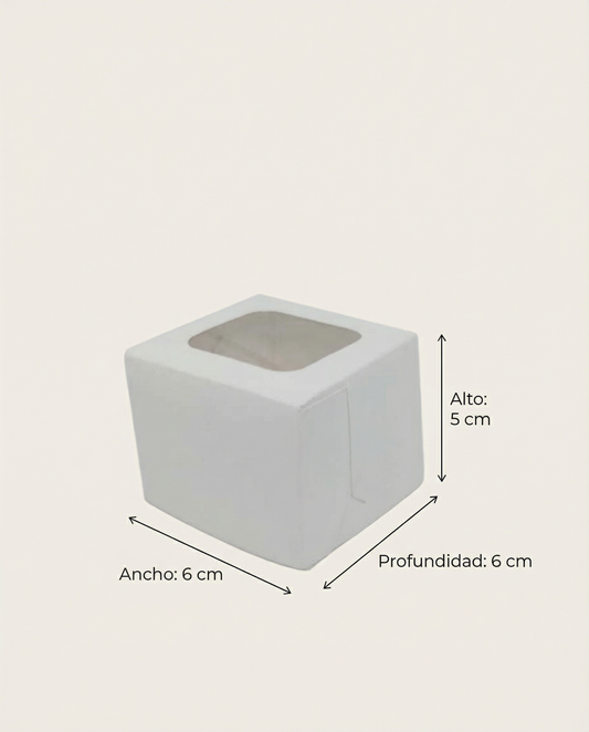 Caja Estandar 6 c/ventana – Paq c/5 Pzas | Variedad de Colores | DISTRIBUIDOR ELITE 45% OFF